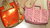 EUROLINE Sommer Tasche Rucksack Tuch Damen orange rosa