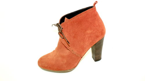 PEPEROSA Ankle Schnür Boots Stiefeletten Damen orange 38
