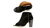 ESPRIT Sommer Ankle Boots High Heels Peeptoes schwarz 38