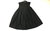 Vintagekleid Petticoat 60s Midi schwarz Blumen A-Linie 38