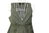 ZERO Mini Sommer Kleid V-Ausschnitt Spitze oliv 40