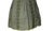 ZERO Mini Sommer Kleid V-Ausschnitt Spitze oliv 40