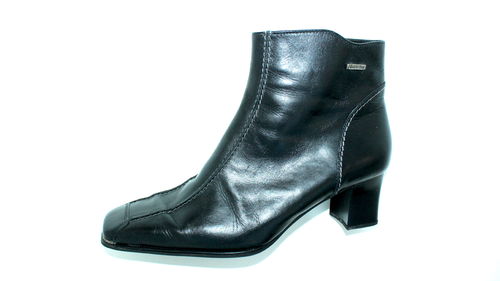 GABOR Stiefeletten Winter Leder schwarz Ankle Boots 38,5