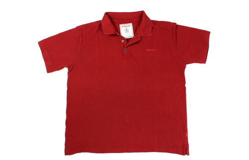 SIGNUM Polo Shirt Pique Herren Kurzarm rot XL
