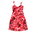 MEXX Sommer Kleid Empire Damen rot knielang M