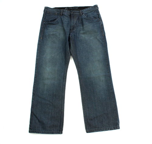 C&A Jeans Herren Denim Blue 5-Pocket Nieten W 38 L 30
