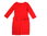 COCKTAIL Kleid Mini Business Damen Rüschen rot 38