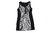 MARCCAIN Shirt Mini Kleid Damen Träger schwarz weiß 40