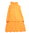 MIUSCH A-Linien Leinen Kleid Damen Sommer Lagen orange 44