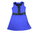 BODYFLIRT Etui Stretch Kleid Damen blau ohne Arm M