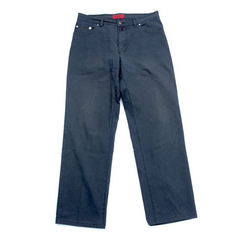 PIERRE CARDIN Jeans Hose Herren grau straight Five Pocket W 36 L 34