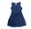 VERO MODA Mini Cocktail Kleid Damen blau A-Linie 40