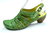 EVERYBODY Sandaletten Slingbacks Damen Leder grün 39