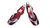 AXEL & ROSE Slingbacks Pumps Kitten Heels Leder lila 38