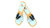 BUFFALO Pantoletten Stilettos Damen Sommer Schuhe blau 38