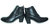 WALKX Chelsea Boots Stiefeletten Damen schwarz 39