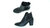 WALKX Chelsea Boots Stiefeletten Damen schwarz 39