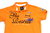 GAASTRA Polo Shirt Kurzarm Damen Pique Stickerei orange XL