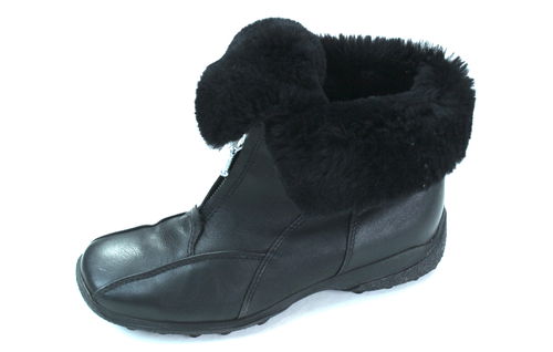 RODA Winter Fell Stiefel Boots Stiefeletten Damen Leder schwarz 40