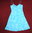 C&A Sommer Kleid knielang A-Linie Träger hellblau 42