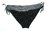 CHANG XIONG Bikini Neckholder Softcups schwarz weiß 40
