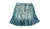 Jeans Rock A-Linie Fransen Denim Blue knielang 40