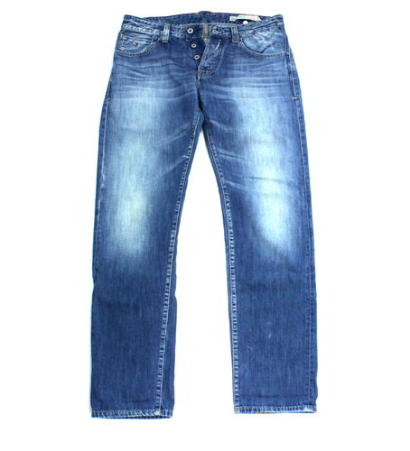 TOMMY HILFIGER RONAN Jeans Hose Denim Blue W 34 L 34