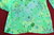 PAILLETTEN TUNIKA Damenbluse transparent Langarm grün 44