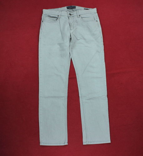 C&A Herrenhose Jeans Slim Leg hellgrau Stretch W 34 L 32