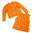 TWIN SET Strickjacke Cardigan Top orange V-Ausschnitt M