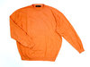 PETER FITCH Strick Pullover Herren Rundhals orange 54
