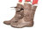 YOUNG SPIRIT Fell Stiefel Boots Damen Winter braun 38