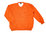ROBERT RED Strick Pullover Herren Rundhals orange 2XL