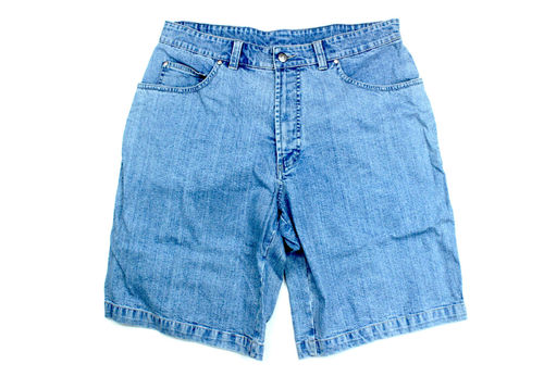 ROBERT RED Jeans Bermuda Shorts kurze Hose blau Herren M