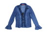 TAIFUN GERRY WEBER Jeans Bluse Denim blau Damen 36