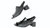 Sandalen Slingbacks Sommer Schuhe Leder schwarz 40