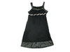 FASHION ELLE Sommer Kleid Pailletten Hängechen schwarz 38