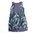 TREDY Ballon Kleid ohne Arm Damen Empire Schleife lila 42