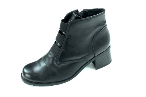 SHATOU Winter Boots Chelsea Stiefeletten Damen schwarz 40