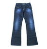 MISS SIXTY Boot Cut Jeans Hose Deinm dunkelblau W 28