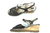 ACO Wedges Keil Sandaletten Kork bronze Sommer Schuhe 37