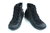 Schnür Boots Stiefeletten Damen schwarz weich 41