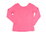 KANGAROOS Spitzen Shirt Langarm tailliert Damen pink L