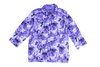 CECIL Sommer Bluse 3/4 Arm Blumen lila Kentkragen M