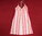 H&M Neckholder Sommer Kleid gestreift rosa Empire 38