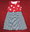 BODYFLIRT Sommer Kleid Marine Midi rot blau Streifen M
