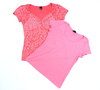BC H&M 2 Sommer Shirts Damen Kurzarm lachs rosa M