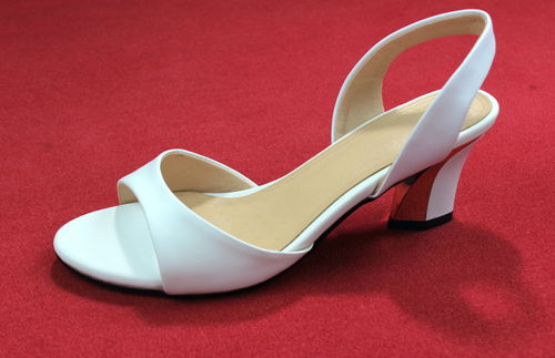 Hochzeits Braut Schuhe Pumps Sandaletten Leder weiß 38 H