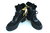 SDS Schnür Boots Stiefeletten Damen Plateau schwarz gelb 38
