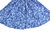 H&M Mini Sommer Kleid Blumen blau A-Linie gesmokt 34